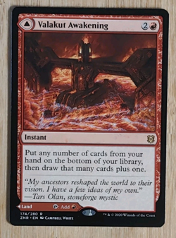 Magic: The Gathering Zendikar Rising Valakut Awakening & Stoneforge Cards - Image 1