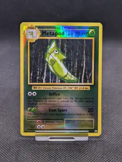 Metapod 4/108 XY Evolutions Reverse Holo Pokemon Card NM - Image 1