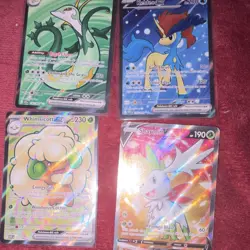 Serperior EX & Keldeo EX & Whimsicott EX & Shaymin Foil Card Lot Pokemon TCG - Image 1