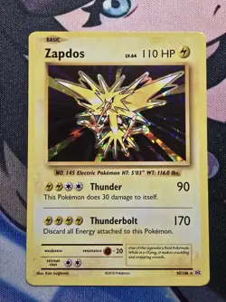 Zapdos Holo Rare XY Pokemon Card - Evolutions 42/108 LP+ - Image 1