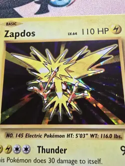 Zapdos Holo Rare XY Pokemon Card - Evolutions 42/108 LP+ - Image 2