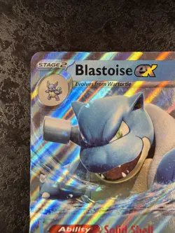 Pokemon Blastoise Ex Jumbo Oversized Card 009/165 HP330 - Image 2