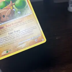 Pokemon TCG Bonsly Card 71/130 Diamond and Pearl Common LP Condition - Image 5