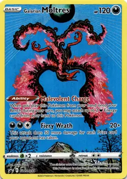 Galarian Moltres Promo SWSH: Sword & Shield Promo Cards SWSH284 NM - Image 1