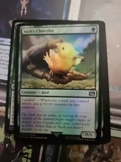 Sazh's Chocobo - 0200 Play SeMagic The Gathering: Final Fantasy - FOIL - Image 1