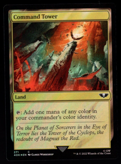 Command Tower 271 Common Surge Foil Warhammer 40K MTG NM - Image 1