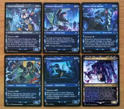Set of 12 Kamigawa Ninja Showcase Creatures (Magic MTG) Silver-Fur Master - Image 3