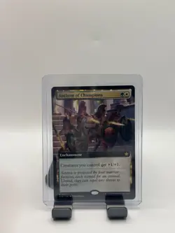 MTG, Anthem of Champions $3 ORDER MIN 477 NM (Extended Art) Foundations Regular - Image 1