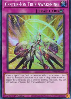 Yu-Gi-Oh! Centur-Ion True Awakening 1st Ed. VASM-EN024 Super Rare NM/LP x1 - Image 1