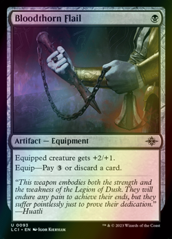 MTG Bloodthorn Flail Foil ** The Lost Caverns of Ixalan ** English (NM) - Image 1
