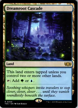 Dreamroot Cascade Commander: Tarkir: Dragonstorm 358 NM MTG Magic the Gathering - Image 1