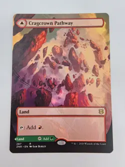 Cragcrown Pathway Timbercrown Pathway 287 • Borderless Regular MTG NM - Image 1