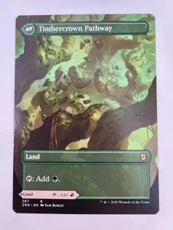 Cragcrown Pathway Timbercrown Pathway 287 • Borderless Regular MTG NM - Image 2