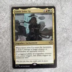 1x ANNIE JOINS UP - Outlaws of Thunder Junction - MTG - Magic the Gathering - Image 1
