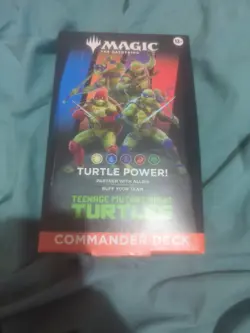 MTG Teenage Mutant Ninja Turtles Commander Deck Turtle Power! - Image 1