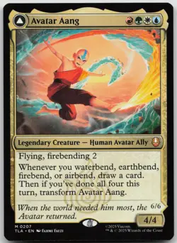 Avatar Aang (Foil) Avatar: The Last Airbender 207 NM M - Image 1