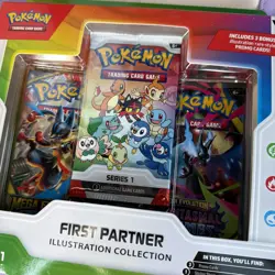Pokemon First Partner Illustration Collection Series 1 Promo Booster Box - Image 2