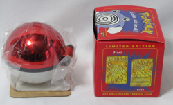 1999 Burger King Pokemon Poliwhirl 23K Gold Plated Trading Card Sealed In Box - Image 2