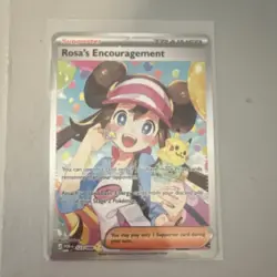 Pokemon Rosa's Encouragement Trainer-Perfect Order SIR 123/088 English 2026 - Image 1