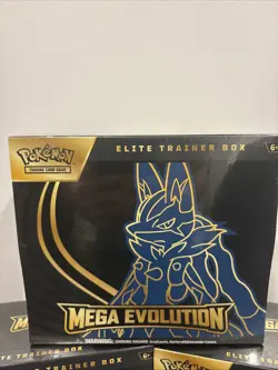 Pokemon ETB Mega Evolution TCG Lucario & Gardevoir Etb Bundle New And Sealed - Image 2