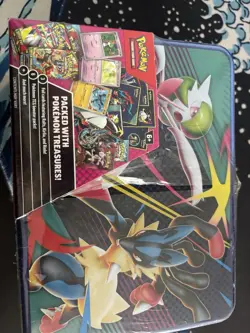 Pokemon TCG, 2025 Mega Evolution Fall Collector Chest Lunch Box Tin - Image 1