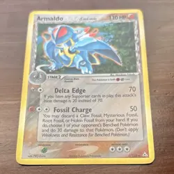 Pokemon TCG Armaldo EX Holon Phantoms Rare Stage 2 Delta Species 110HP 1/110 LP - Image 2