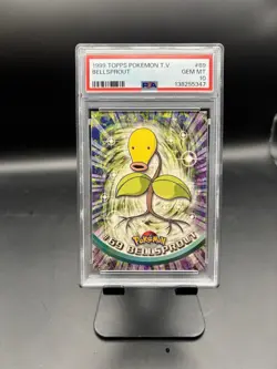 1999 Bellsprout #69 Topps Tv Series Pokemon PSA 10 - Image 1