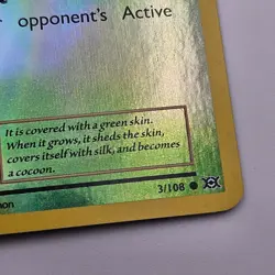 Caterpie Reverse Holo XY Evolutions 3/108 NM Pokemon TCG - Image 3