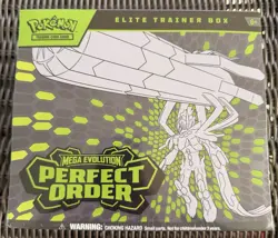 POKEMON TCG ME03 PERFECT ORDER ELITE TRAINER BOX SEALED - Image 1