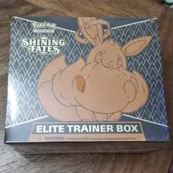 Pokemon Shining Fates Elite Trainer Box Eevee Sealed English 2021 - Image 1