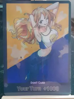 Nami Custom Don Card Lakers Eng One Piece Card Games OPTCG Holo - Image 3