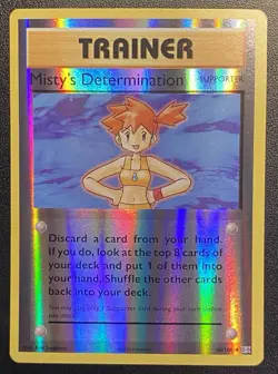 Misty's Determination Reverse Holo 80/108 Pokemon TCG XY Evolutions Trainer NM - Image 1