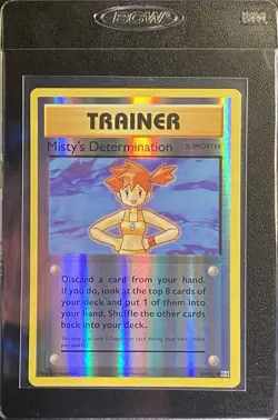 Misty's Determination Reverse Holo 80/108 Pokemon TCG XY Evolutions Trainer NM - Image 4