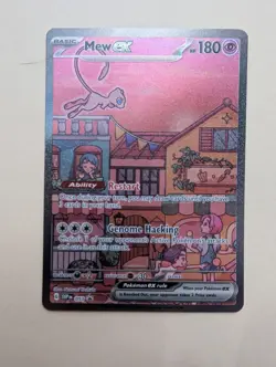 Pokemon Mew ex Full Art Promo Holo 053 Sv: Scarlet & Violet 180 HP EX - Image 1