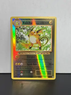 Pokemon TCG-Raichu 36/108 XY Evolutions Reverse Holo - NM 1 - Image 1