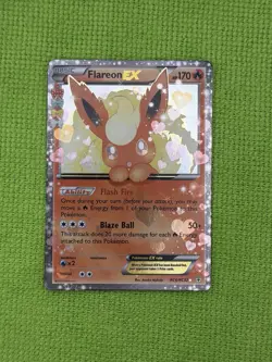 Pokemon Flareon EX Ultra Rare Holo RC6/RC32 Generations Basic 170 HP English - Image 1