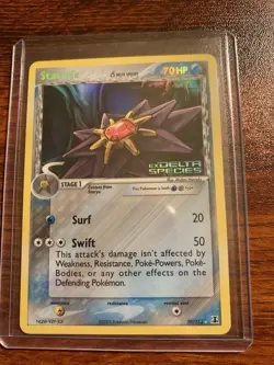 Starmie 30/113 EX Delta Species Holo Rare Stamped Pokemon TCG - NM! - Image 1