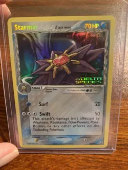 Starmie 30/113 EX Delta Species Holo Rare Stamped Pokemon TCG - NM! - Image 2
