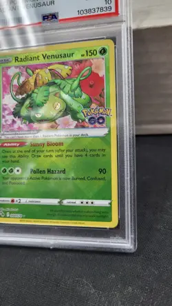 2022 RADIANT VENUSAUR POKEMON GO POKEMON TCG PSA 10 GEM MINT #004 - Image 3