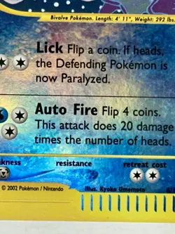 Cloyster Expedition Reverse Holofoil 8/165 Pokemon TCG LP - Image 3