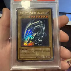 2002 PSA3 Yugioh Blue Eyes White Dragon SDK-001 - Image 3