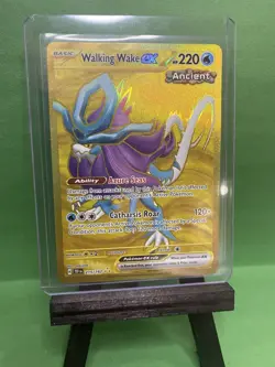 Walking Wake EX 215/162 Full Art Holo Foil Pokemon Card - Image 3