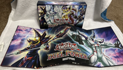 Yu-Gi-Oh! Duel Power Double-Sided Deluxe Game Board Mat & Box Opened Never Used - Image 1