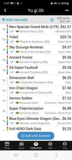 Yu-Gi-Oh Iron Chain Dragon CSOC-EN040 1st Edition Rare - Image 3