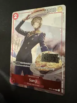 Sanji (Offline Regional 2023) [Finalist] ST01-004 English - One Piece Card - NM - Image 2