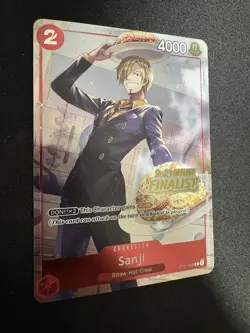 Sanji (Offline Regional 2023) [Finalist] ST01-004 English - One Piece Card - NM - Image 3