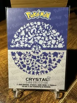 2025 Pokemon Crystal Card Collection #068 Machamp Black Dark Edition Hit - Image 5