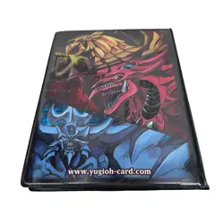 Konami Yu-Gi-Oh! Egyptian God Cards 9-Pocket Portfolio Card Binder 2020 Slifer - Image 2