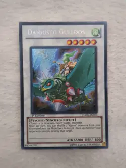 HA05-EN053 Daigusto Gulldos Secret Rare 1st Edition YuGiOh Card - Image 1