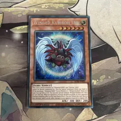 Winged Kuriboh LV6 BLTR-EN001 Secret Rare 1st Edition YuGiOh - Image 2